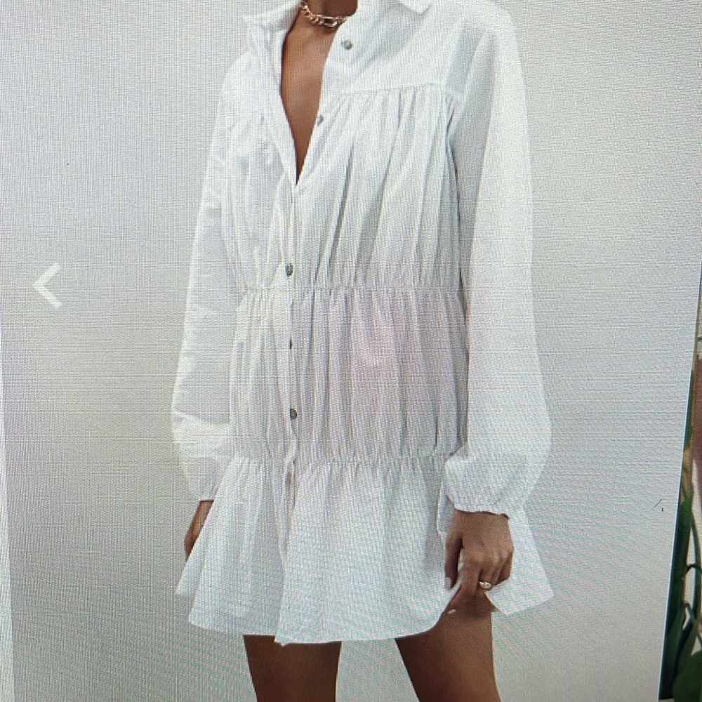 Brand new with tags , white dress. size 0